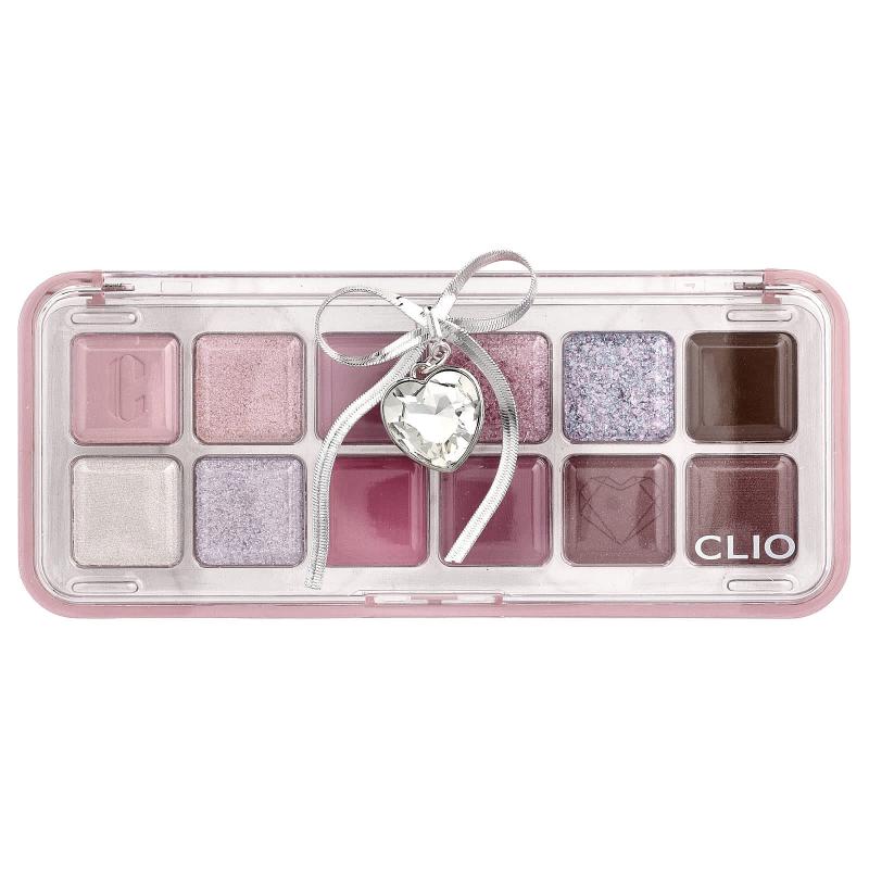 Clio, Luxury Koshort Edition, Pro Eye Palette Air, 12 Crystal Paw, 1 Count