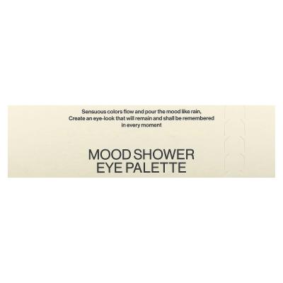 Unleashia, Mood Shower Eye Palette، رقم 2 Rose Shower، 4 جم