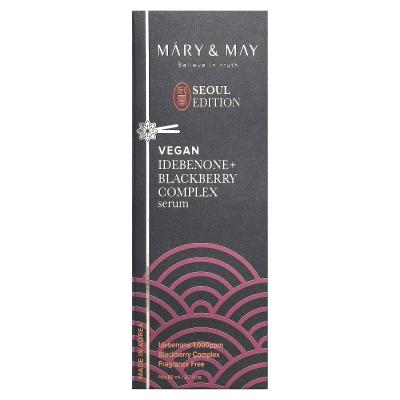 Mary & May, إصدار سيول، مصل Idebenone + Blackberry Complex، 2.7 أونصة سائلة (80 مل)