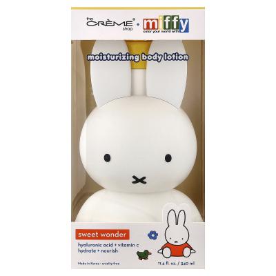The Creme Shop, Miffy, Moisturizing Body Lotion, Sweet Wonder, 11.4 fl oz (340 ml)