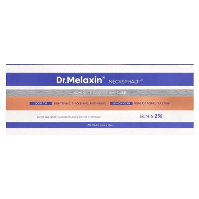 Dr.Melaxin, Necksphalt، أمبولات حاجز الرقبة ECM، 10 قطع، 0.05 أونصة سائلة (1.5 مل) لكل واحدة