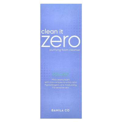 Banila Co, Clean it Zero، منظف رغوي منقي، للبشرة الحساسة، 5.07 أونصة سائلة (150 مل)