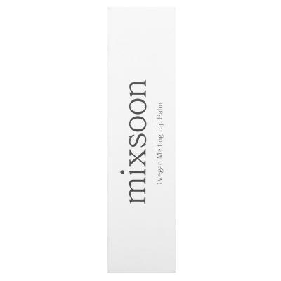 Mixsoon, بلسم الشفاه النباتي الذائب، 02 وردة جافة، 0.14 أونصة (4.1 جم)