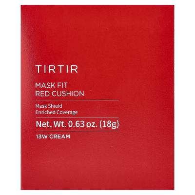 TIRTIR, Mask Fit Red Cushion، 13 واط كريمي، 0.63 أونصة (18 جم)