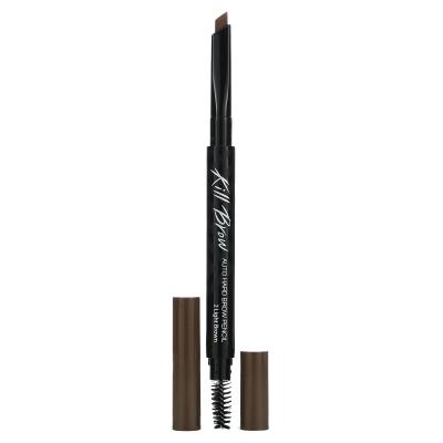 Clio, Kill Brow، قلم حواجب تلقائي صلب، 02 بني فاتح، 0.01 أونصة (0.31 جم)