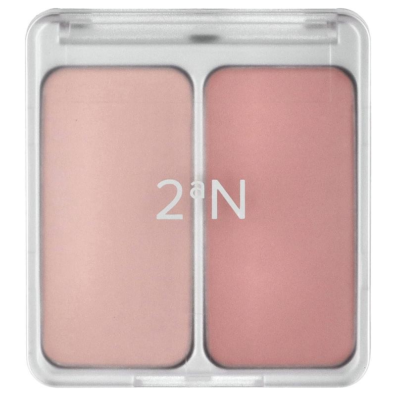 2aN, Dual Cheek, 02 Love, Rosy, 9 g