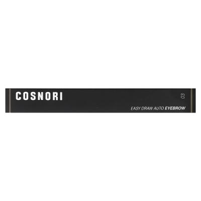 Cosnori, حواجب تلقائية سهلة الرسم، 03 شوكولاتة داكنة، 0.01 أونصة (0.3 جم)