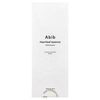 Abib, Heartleaf Essence، مضخة مهدئة، 1.69 أونصة سائلة (50 مل)