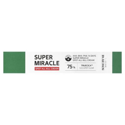 SOME BY MI, AHA, BHA, PHA 14 Days Super Miracle Spot All Kill Cream, 1.01 fl oz  (30 ml)