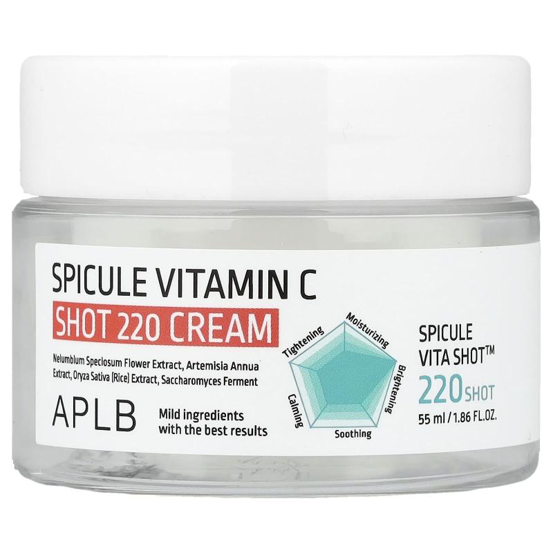APLB, Spicule Vitamin C Shot 220 Cream , 1.86 fl oz (55 ml)