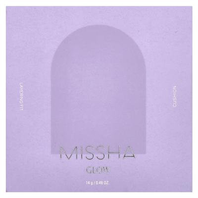 Missha, وسادة Glow Layering Fit، رقم 17 عاجي، 0.49 أونصة (14 جم)