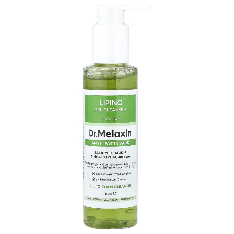 Dr.Melaxin, LipinoGel Cleanser, For Oily and Sensitive Skin, 5.07 fl oz (150 ml)