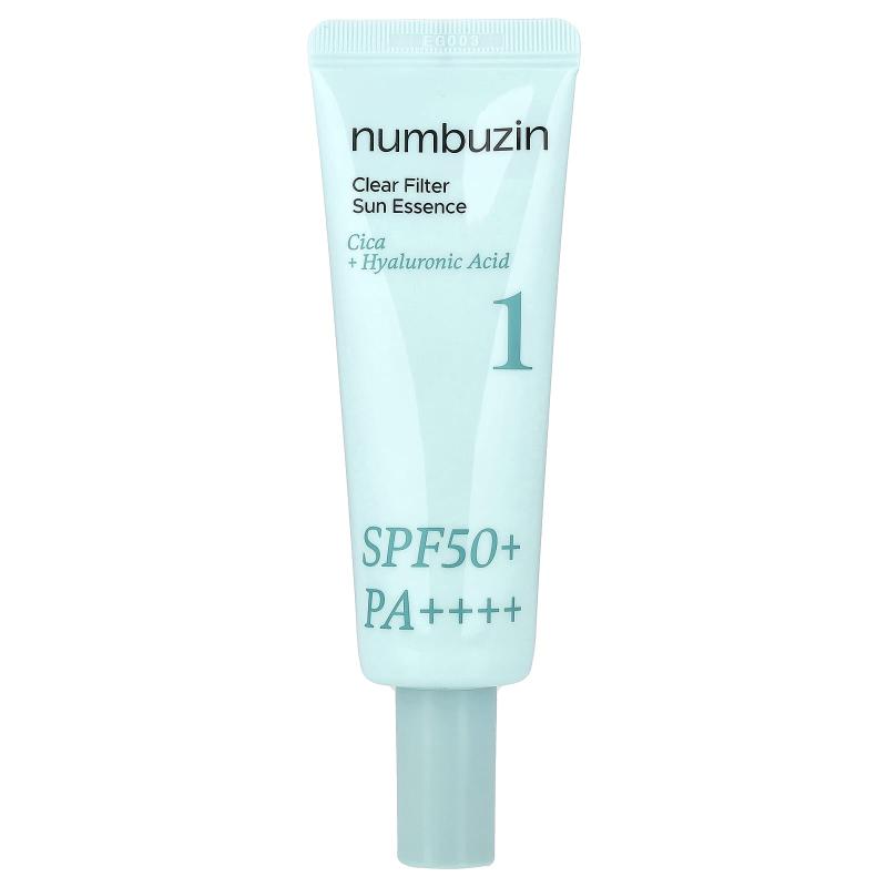 Numbuzin, No. 1 Clear Filter Sun Essence, SPF 50+ PA++++, 1.69 fl oz (50 ml)