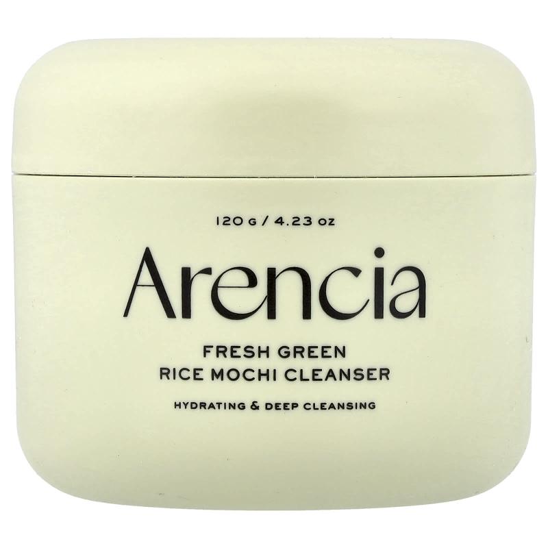 Arencia, منظف موتشي الأرز الأخضر الطازج، 4.23 أونصة (120 جم)