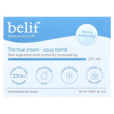 Belif, The True Cream، Aqua Bomb، 1.69 أونصة سائلة (50 مل)