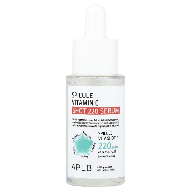 APLB, Spicule Vitamin C Shot 220 Serum, 1.35 fl oz (40 ml)