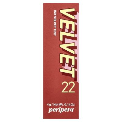 Peripera, Ink Velvet Lip Tint، 22 باقة بيج، 0.14 أونصة (4 جم)