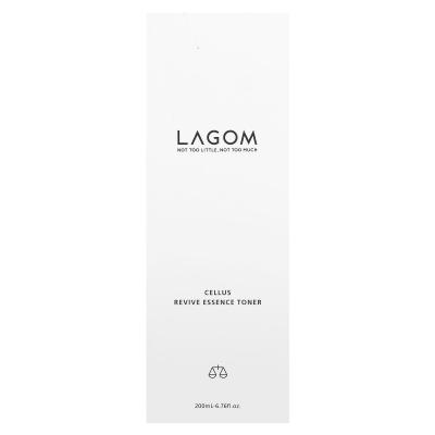 LAGOM, تونر Cellus Revive Essence، 6.76 أونصة سائلة (200 مل)