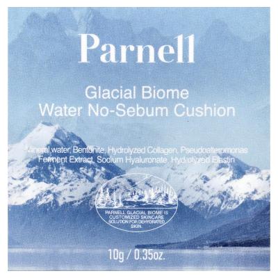 Parnell, وسادة خالية من الزهم من مياه Glacial Biome Water، 0.35 أونصة (10 جم)