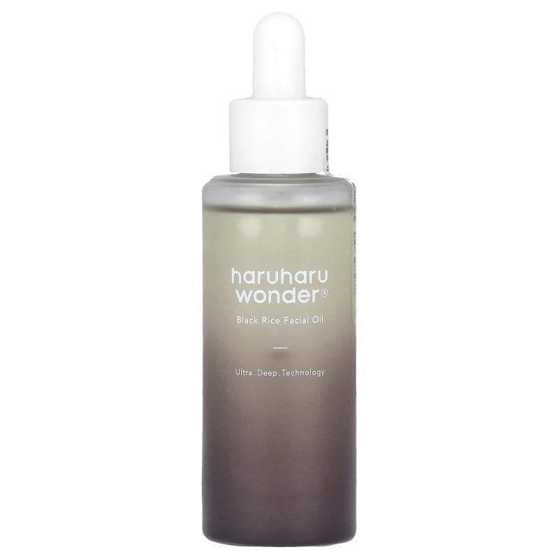 Haruharu, Wonder®، زيت الوجه بالأرز الأسود، 1 أونصة سائلة (30 مل)