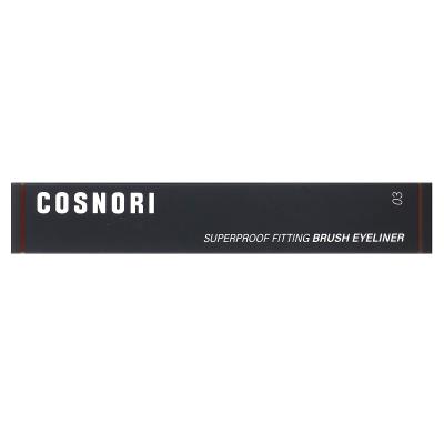Cosnori, فرشاة تحديد العيون فائقة المقاومة، 03 بني، 0.02 أونصة سائلة (0.6 جم)
