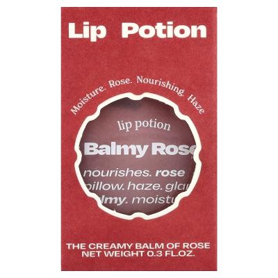Alternativestereo, Lip Potion Balmy Rose، رقم 0 Nudy المشمش، 0.3 أونصة سائلة (9 مل)