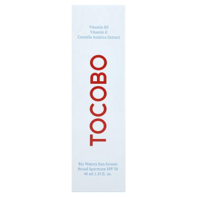 Tocobo, Bio Watery Sun Screen, SPF 50, 1.35 fl oz (40 ml)