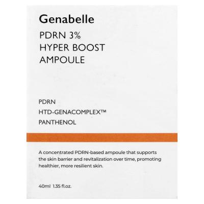 Genabelle, أمبولة PDRN 3% Hyper Boost، 1.35 أونصة سائلة (40 مل)