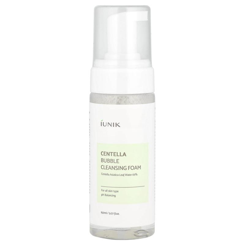 iUNIK, Centella Bubble Cleansing Foam, 5.07 fl oz (150 ml)
