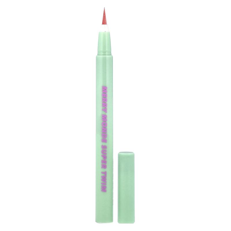 Merrymonde, Super Twim Pen Eyeliner, 04 Salmon Pink, 0.02 fl oz (0.5 ml)
