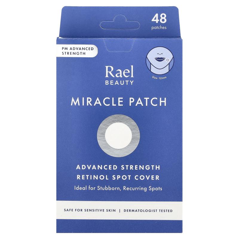 Rael, Miracle Patch، غطاء ريتينول قوي متطور، 48 رقعة
