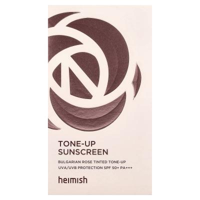Heimish, Tone-Up Sunscreen، لون وردي بلغاري، عامل حماية من الشمس 50+ PA+++، 1.01 أونصة سائلة (30 مل)