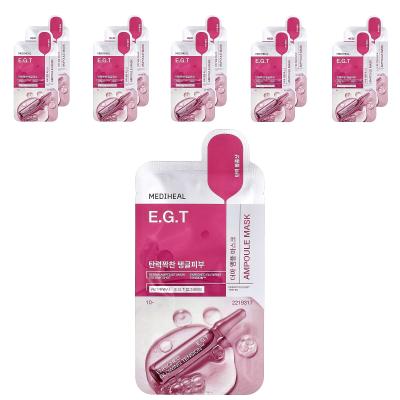 MEDIHEAL, E.G.T Derma Ampoule Beauty Mask، 10 ورقات، 0.87 أونصة سائلة (26 مل) لكل واحدة