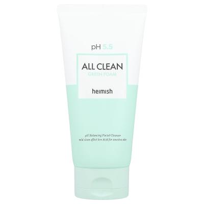 Heimish, منظف الوجه الرغوي All Clean Green، 5.29 أونصة (150 جم)