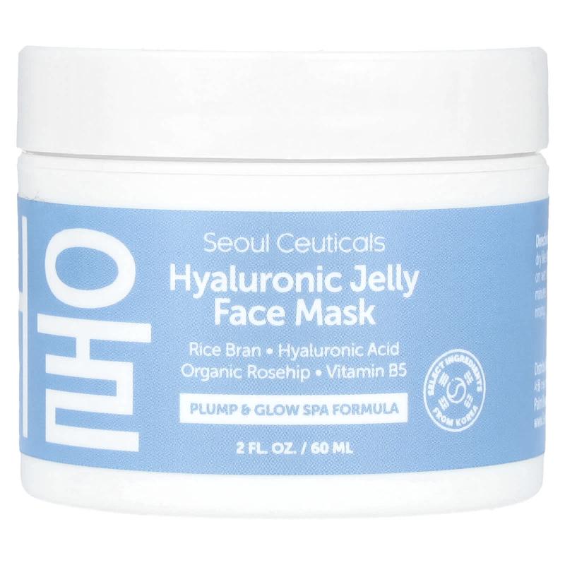 سيئولCeuticals, قناع الوجه التجميلي بجيل الهيالورونيك، 2 أونصة سائلة (60 مل)