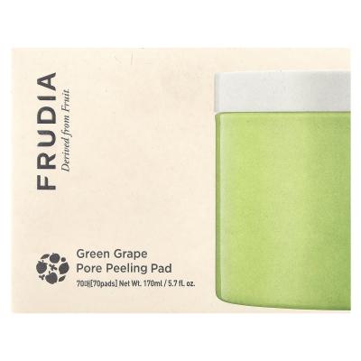 Frudia, Green Grape Pore Peeling Pad, 70 Pads, 5.7 fl oz (170 ml)