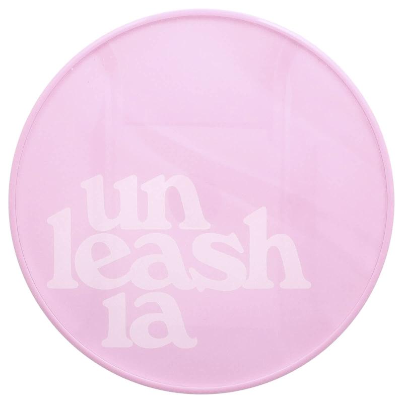Unleashia, وسادة لا تلمس الزجاج الوردي، عامل حماية من الشمس 50+/PA++++، 23 واط مع العناية، 0.52 أونصة (15 جم)