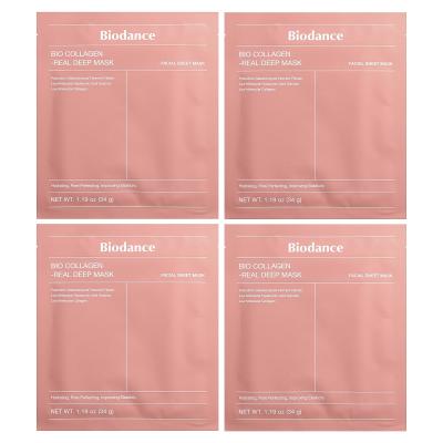 Biodance, قناع الجمال العميق بالكولاجين الحيوي، 4 ورقات، 1.19 أونصة (34 جم) لكل واحدة