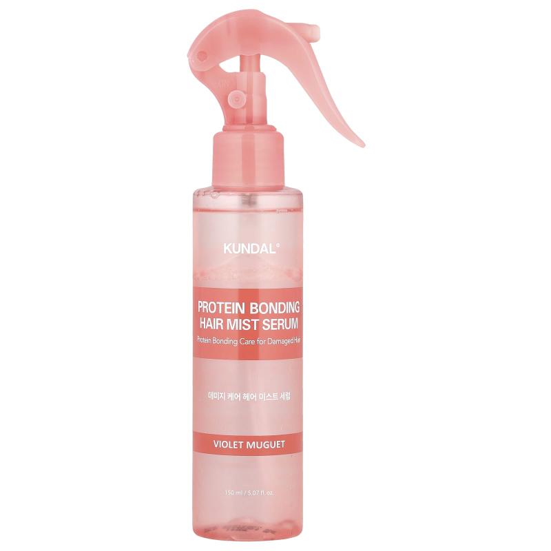 Kundal, Protein Bonding Hair Mist Serum, For Damaged Hair, Violet Muguet, 5.07 fl oz (150 ml)