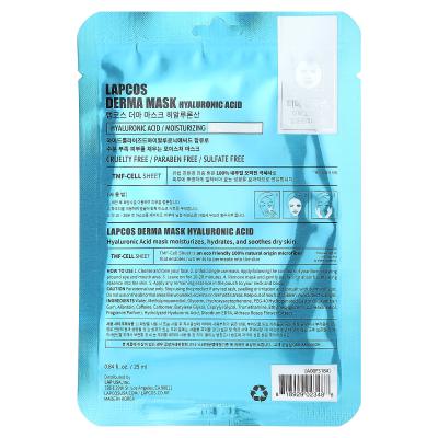 Lapcos, Hyaluronic Beauty Sheet Mask, Moisturizing, 1 Sheet, 0.84 fl oz (25 ml)
