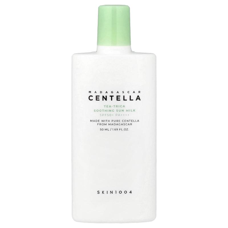 SKIN1004, Madagascar Centella, Tea-Trica Soothing Sun Milk, SPF 50+, PA++++, 1.69 fl oz (50 ml)