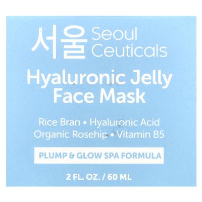 سيئولCeuticals, قناع الوجه التجميلي بجيل الهيالورونيك، 2 أونصة سائلة (60 مل)