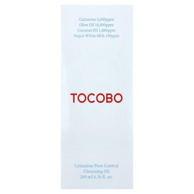 Tocobo, زيت تنظيف المسام بالكالامين، 6.76 أونصة سائلة (200 مل)