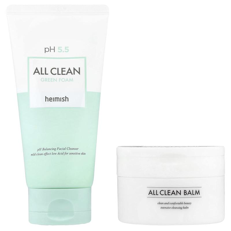 Heimish, KoreanCave® Exclusive, All Clean Ritual, Balm & Foam Set, 2 Piece Set