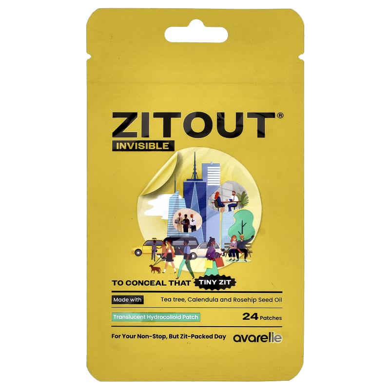 Avarelle, Zitout® Invisible , 24 Patches