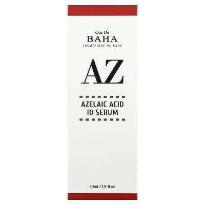 Cos De BAHA, AZ، مصل حمض الأزيليك 10، 1 أونصة سائلة (30 مل)