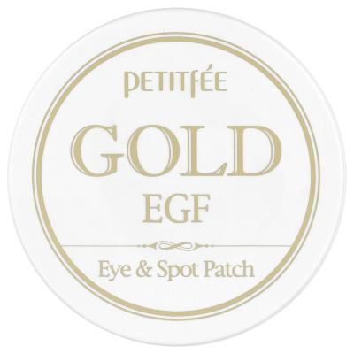Petitfee, رقعة العين والبقع Gold & EGF، 60 رقعة للعين (1.1 جم) + 30 رقعة موضعية (0.6 جم)