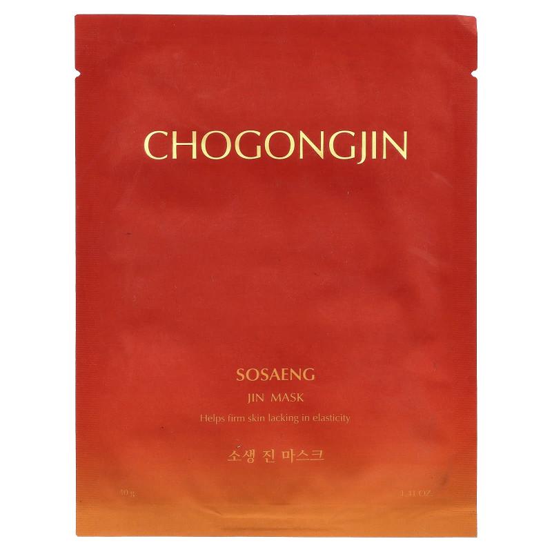 Missha, Chogongjin Sosaeng Jin Beauty Mask, 1 Sheet, 1.41 oz (40 g)