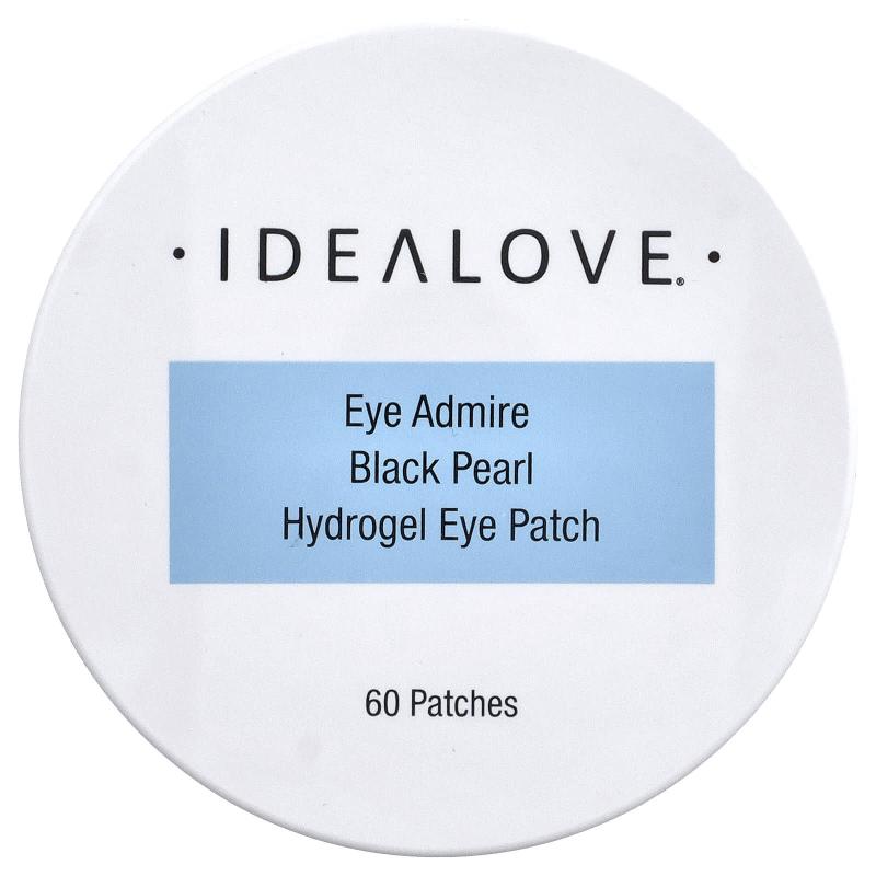 Idealove, رقعة العين هيدروجيل اللؤلؤة السوداء من آي أدمير، 60 رقعة