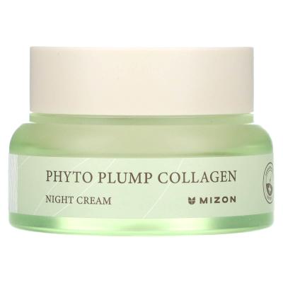 Mizon, Phyto Plump Collagen، كريم ليلي، 1.69 أونصة سائلة (50 مل)